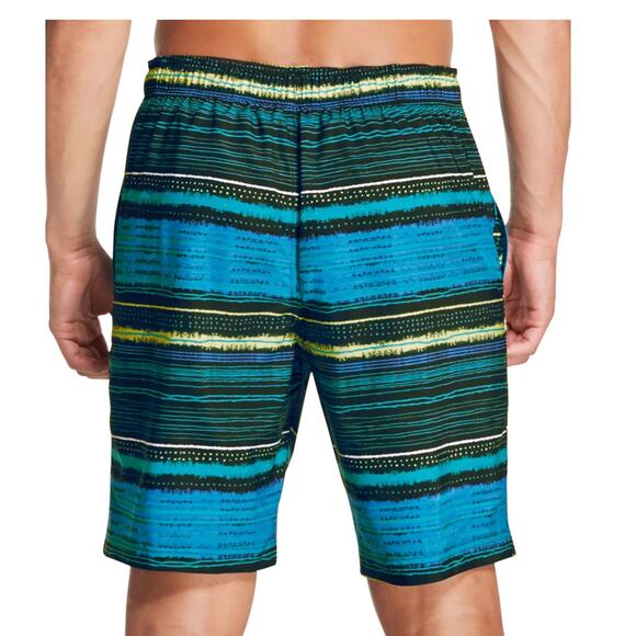 SPEEDO Mens Blue Printed Blue Board Shorts Swim Stretch Shorts XXL NWT - Picture 2 of 3